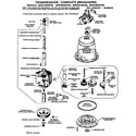 GE WWC8000FBL transmission diagram