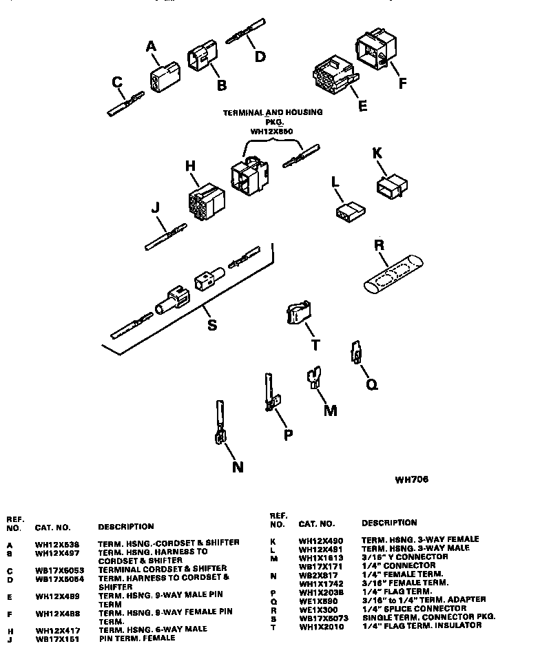 GE WWC7500FBL terminial diagram