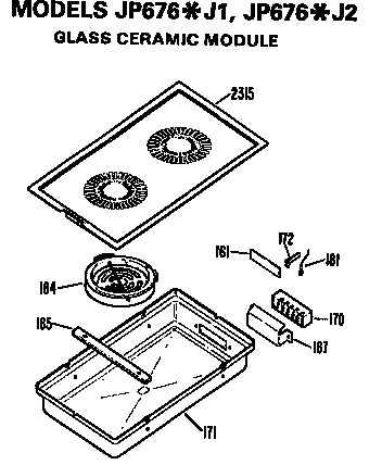 GE JP676*J2 module diagram