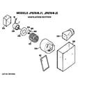 GE JP676*J2 ventilation section diagram