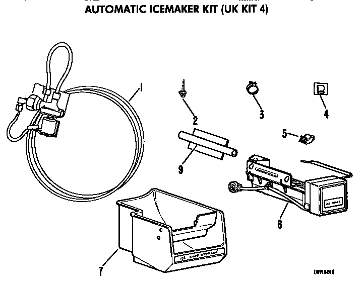 GE 4352590 replacement parts diagram