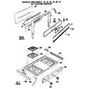 GE JGBC16GEJ4 cooktop diagram