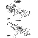 GE JGBS16PJ1 door diagram