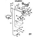 GE JGBS16PJ1 manifold & burner diagram