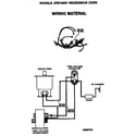 GE JEM10001 wiring material diagram