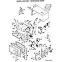 GE JEM10001 microwave oven diagram