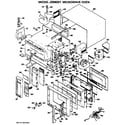 GE JE88001 microwave oven diagram