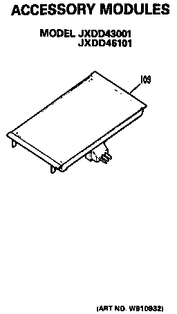 GE JP378B9K1 accessory modules diagram