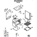 GE JGSC07GEJ1 main body diagram