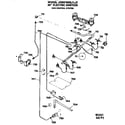 GE JGBS16GEJ1 gas control system diagram