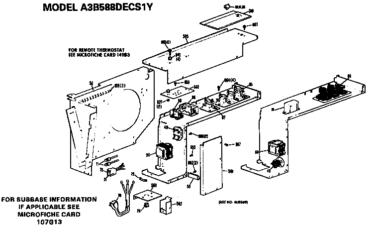GE A2B378DGAS1Y control box (a3b588decs1y) diagram