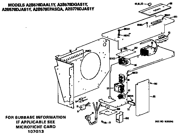 GE A2B578DACS1Y control box diagram