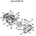 GE JGSP10GEK1 door diagram