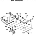 GE JGSP10GEK1 gas control system diagram