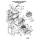 GE JGBS15PK3 main body diagram