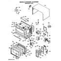 GE JE1019H02 microwave oven diagram