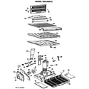 GE TBX24ZKCR unit parts diagram