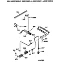 GE JGRC16GEL2 gas control system diagram