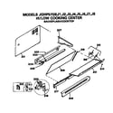 GE JGHP57GEJ2 backsplash assembly diagram