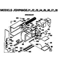 GE JGHP66GEJ6 upper basic body diagram