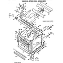 GE JKP39G*K2 lower oven diagram