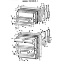 GE TBX18KLJRAD doors diagram