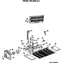 GE TBX22RLGRWH unit parts diagram