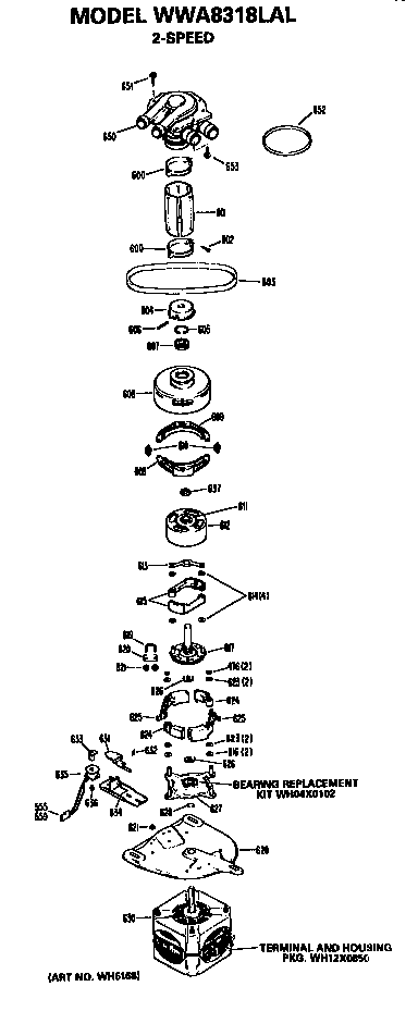 GE WWA8318LAL motor diagram