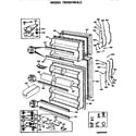 GE TBXS21BLB doors diagram