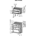 GE TBF14XKDR doors diagram