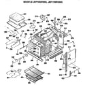 GE JKP17WP2WG oven diagram