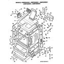 GE JGBP32GES1 main body diagram