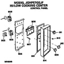 GE JGHP57GEJF control panel diagram