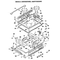 GE JGSP30GER2BG cooktop diagram