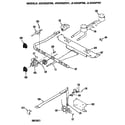 GE JLAS02PN6 gas control system diagram