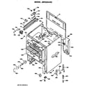 GE JBP22G*R2 main body diagram