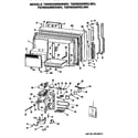 GE TBHW25RRERWH freezer door diagram