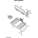 GE JGBS04GER2 cooktop diagram