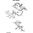 GE JGBS04ER2 burner assembly diagram
