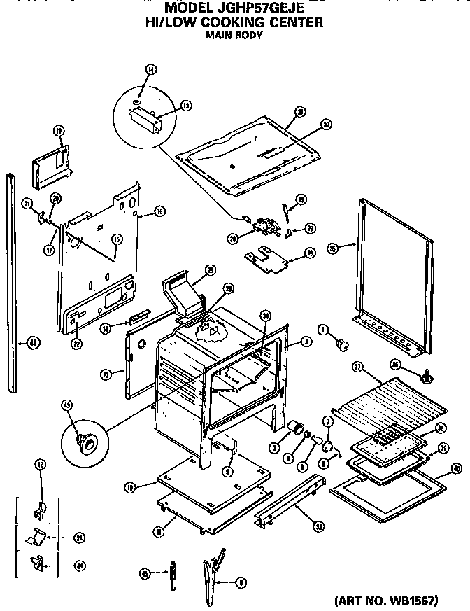 GE JGHP57GEJE null diagram