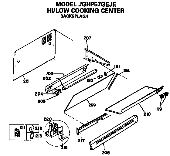 GE JGHP57GEJE null diagram