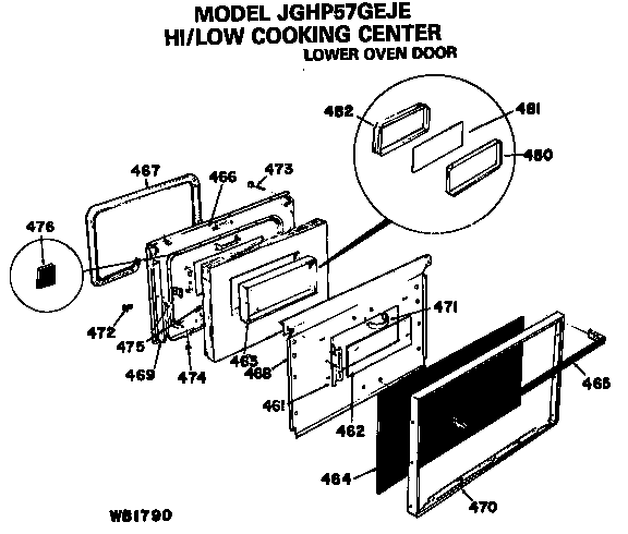 GE JGHP57GEJE null diagram