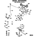 GE JGHC60GEN6 gas control system diagram