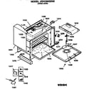GE JGHC60GEN6 upper oven diagram