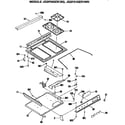 GE JGSP21GER1WH cooktop diagram