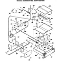GE JGSP31GER1WG burner - broiler diagram