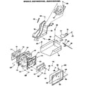 GE JGSP31GER1WG lock/oven door diagram