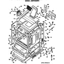 GE JGBP30GEP2 cabinet parts diagram