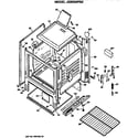 GE JGBS02PN2 main body diagram