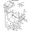 GE JGSC12GER1BG burner assembly diagram